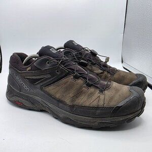 Salomon X Ultra 3 LTR GTX Mens Size 12 Black Gray Outdoors Shoes Camping Hiking